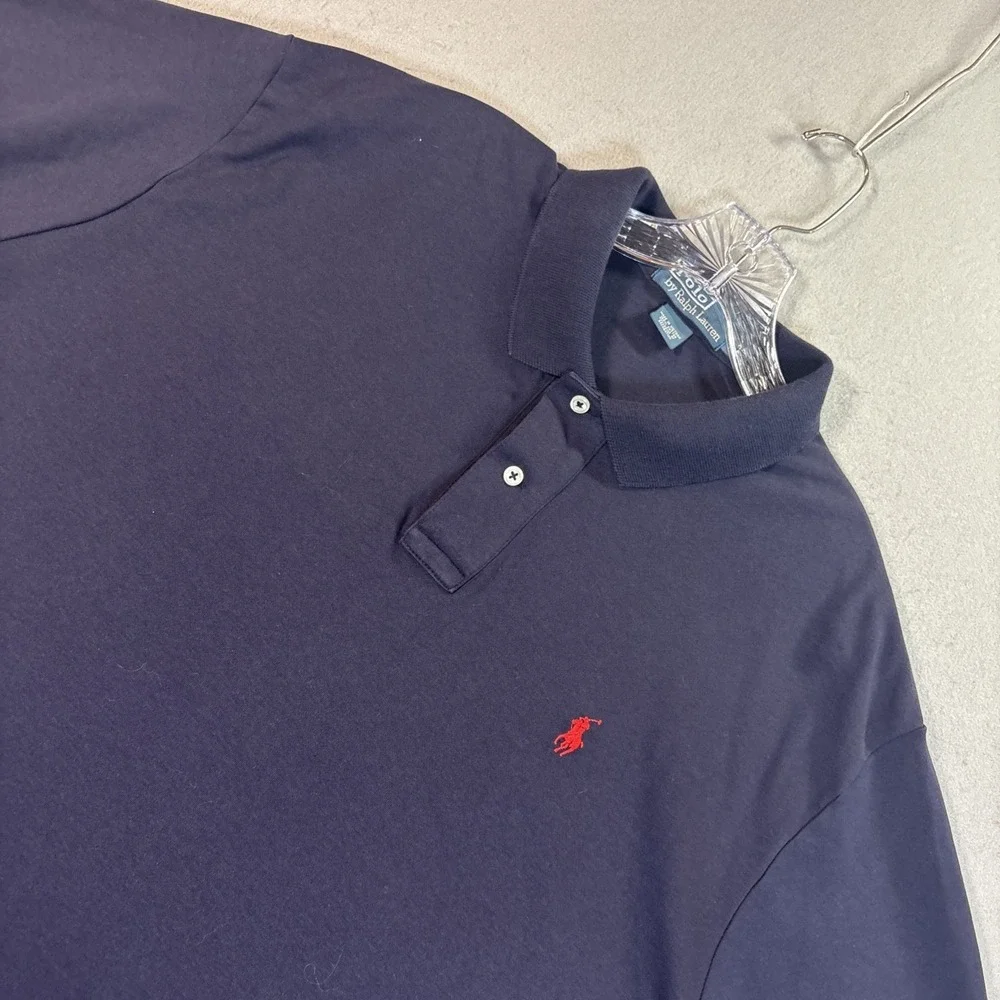 Polo Ralph Lauren Classic Fit Navy Polo Shirt Men's XL Short Sleeve Logo
